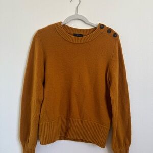 J. Crew Women's Amber Sweater with Button Accents